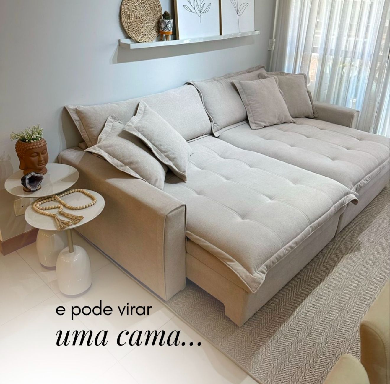 Estofado Cama-Baú Caroline — foto 3